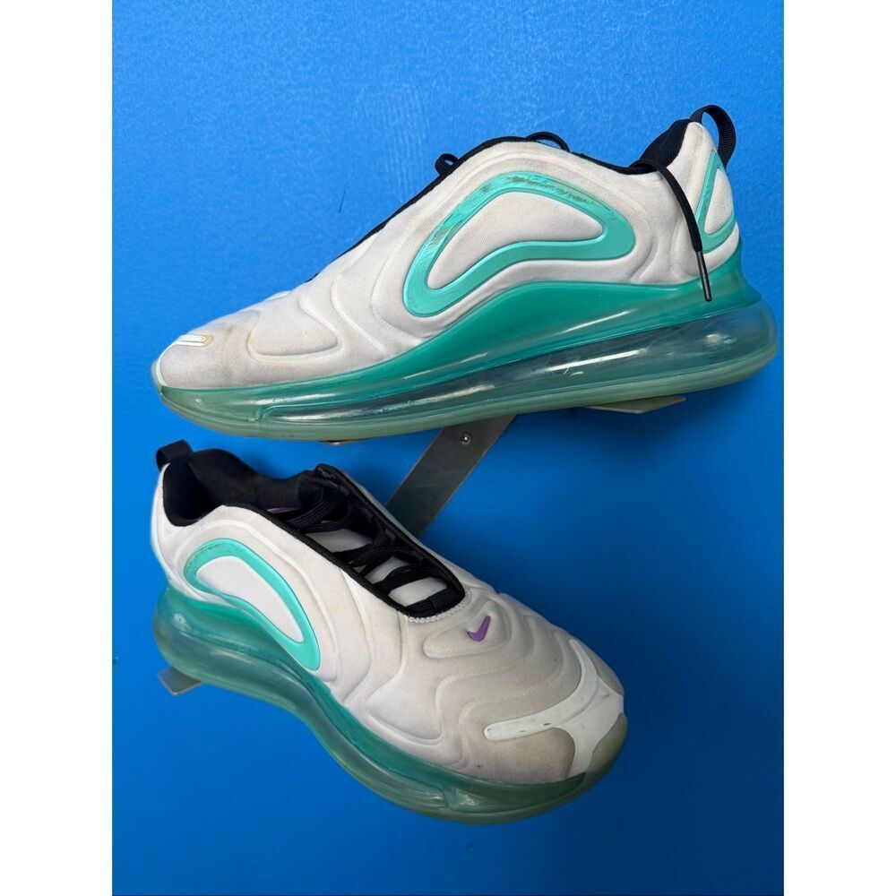 Nike Air Max 720 White Teal Purple Running Shoes AO2924-101 Mens Sz 8.5  Sneaker - Picture 3 of 7